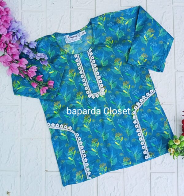 lawn kids kurti