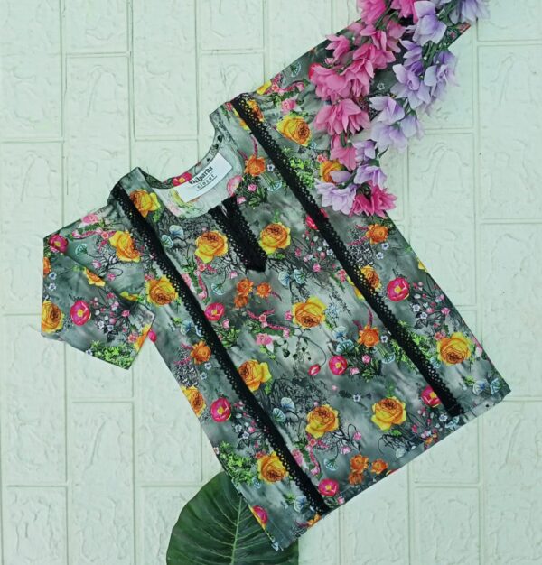 kids lawn kurti