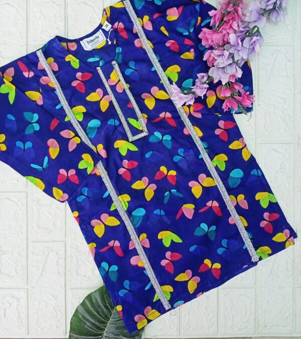 kids lawn kurti