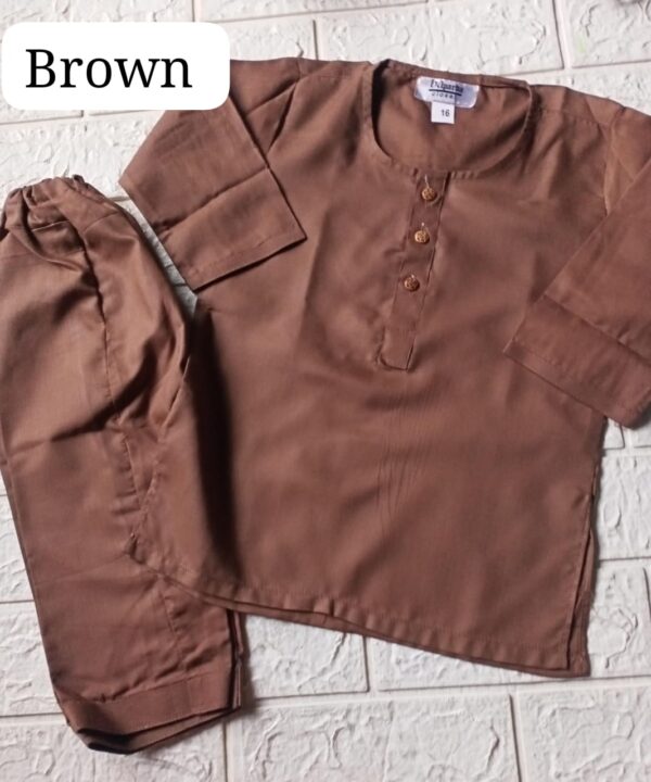 Brown 2 pc boys