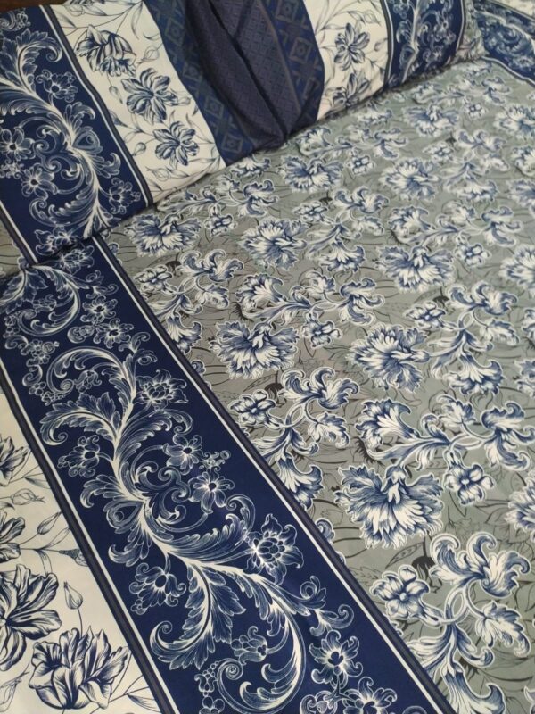 Blue & White Bedsheets - Image 2