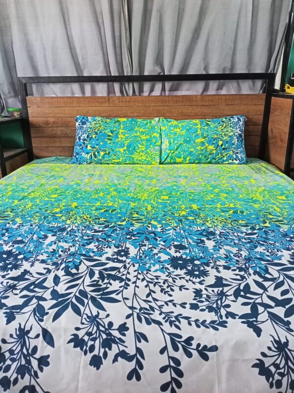 Green & Yellow Bedsheet